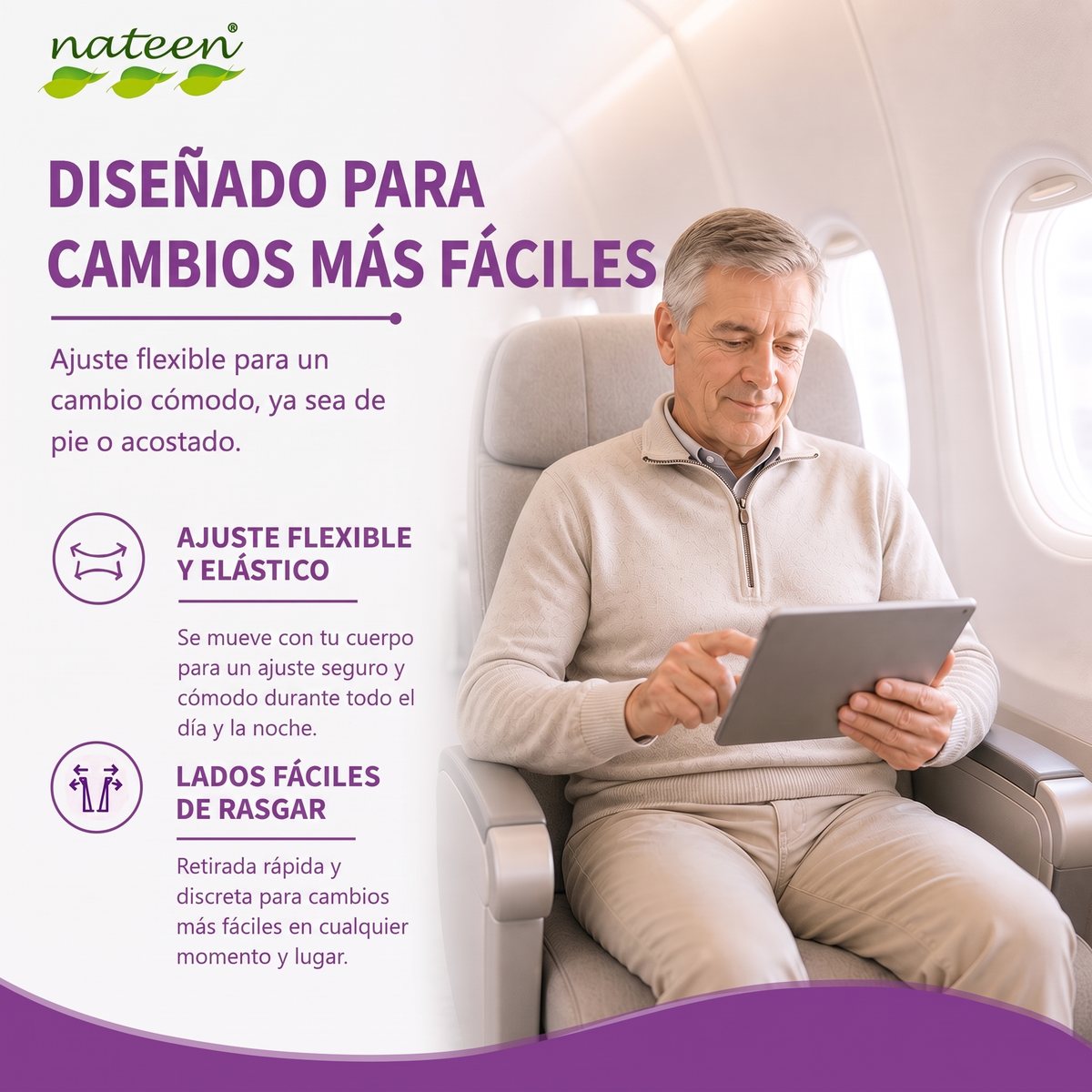 Diseñada para cambios más fáciles